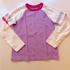 Mini Boden Colorblock raglan long sleeve top shirt size 8/9